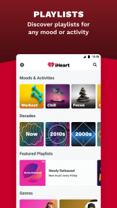 اسکرین شات برنامه iHeart: Music, Radio, Podcasts 6