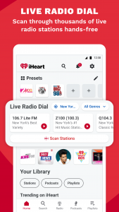 اسکرین شات برنامه iHeart: Music, Radio, Podcasts 4