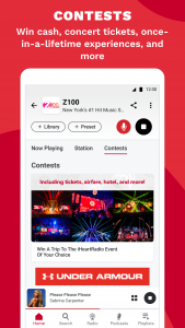 اسکرین شات برنامه iHeart: Music, Radio, Podcasts 6