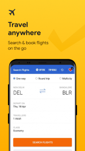 اسکرین شات برنامه Cleartrip - Flights, Hotels, Train Booking App 2