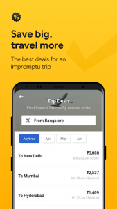 اسکرین شات برنامه Cleartrip - Flights, Hotels, Train Booking App 6