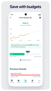 اسکرین شات 6 برنامه Budget App & Tracker: Spendee