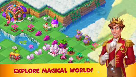 اسکرین شات 2 بازی Fairyland: Merge & Magic