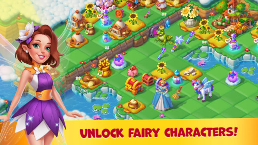 اسکرین شات 1 بازی Fairyland: Merge & Magic