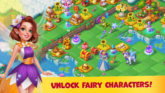 اسکرین شات بازی Fairyland: Merge & Magic 1