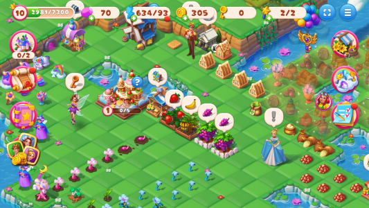 اسکرین شات 5 بازی Fairyland: Merge & Magic