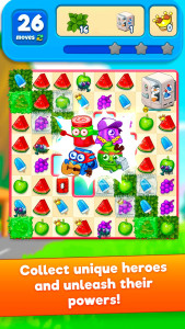 اسکرین شات 2 بازی Sugar Heroes - match 3 game