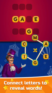 اسکرین شات 3 بازی Circus Words: Magic Puzzle