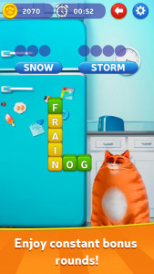 اسکرین شات بازی Kitty Scramble: Word Game 3