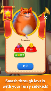 اسکرین شات 2 بازی Kitty Scramble: Word Game