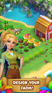 اسکرین شات 2 بازی Tropical Merge: Merge game
