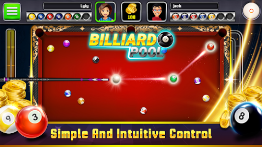 اسکرین شات بازی Billiards 8 ball 1
