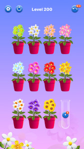 اسکرین شات 3 بازی Blossom Sorting: flower games