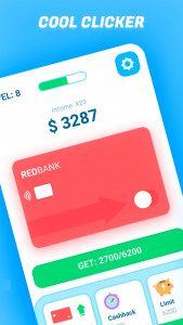 اسکرین شات 1 بازی Idle Bank Card - money clicker