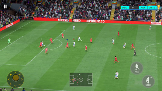 اسکرین شات بازی Football 2024 Soccer Game 1