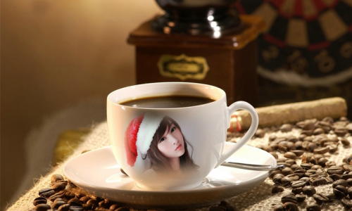 اسکرین شات برنامه Coffee Cup Dual Photo Frame 4