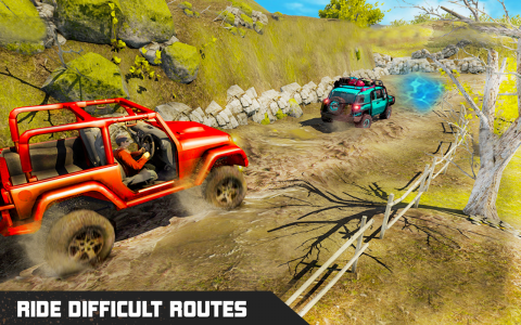 اسکرین شات بازی Offroad Xtreme 4X4 Jeep Driver 1