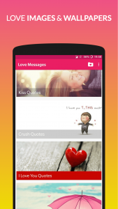 اسکرین شات برنامه Love Messages Romantic SMS 2