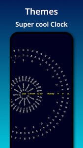 اسکرین شات برنامه Kclock: Clock Live Wallpaper iOS 14 - Watch OS 7 7