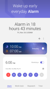 اسکرین شات 2 برنامه Alarm Clock