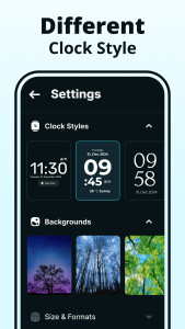 اسکرین شات 5 برنامه Digital Clock - Alarm Clock