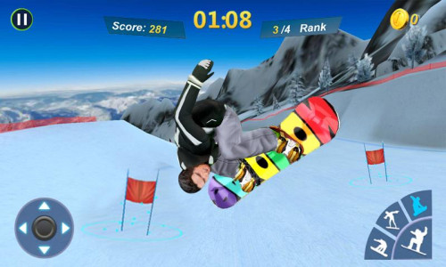 اسکرین شات بازی Snowboard Master 3D 2