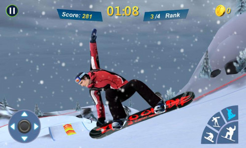 اسکرین شات بازی Snowboard Master 3D 4