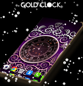 اسکرین شات برنامه Gold Clock 2021 3