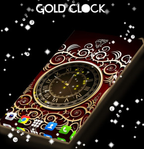 اسکرین شات برنامه Gold Clock 2021 4