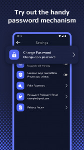 اسکرین شات 8 برنامه Clock Vault - Secret Folder