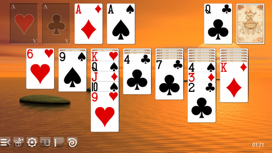 اسکرین شات بازی Solitaire 3