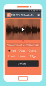 اسکرین شات 3 برنامه OGG MP3 AAC Audio Converter