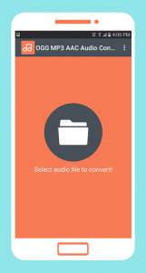 اسکرین شات برنامه OGG MP3 AAC Audio Converter 1