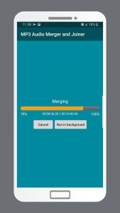 اسکرین شات 6 برنامه MP3 Audio Merger and Joiner