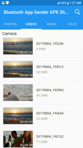 اسکرین شات برنامه Bluetooth App Sender APK Share 4