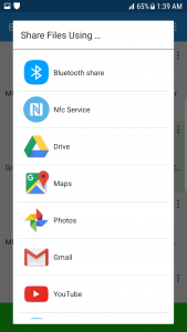 اسکرین شات برنامه Bluetooth App Sender APK Share 6