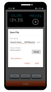 اسکرین شات 4 برنامه MP3 Music Amplifier & Booster