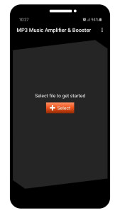 اسکرین شات 1 برنامه MP3 Music Amplifier & Booster