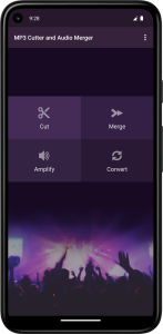 اسکرین شات 1 برنامه MP3 Cutter and Audio Merger