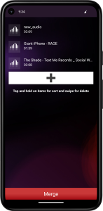 اسکرین شات 4 برنامه MP3 Cutter and Audio Merger