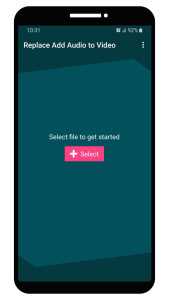 اسکرین شات 1 برنامه Replace Add Audio to Video
