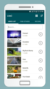 اسکرین شات 1 برنامه LiteC Video MP3 Audio Extract