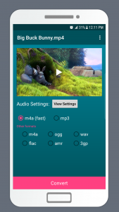 اسکرین شات برنامه LiteC Video MP3 Audio Extract 2