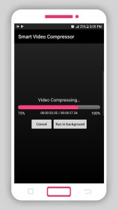 اسکرین شات برنامه Smart Video Compressor resizer 7