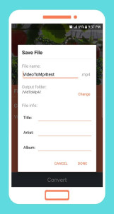 اسکرین شات 5 برنامه To mp4 3gp webm Video Converte