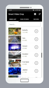اسکرین شات 2 برنامه Smart Video Crop - Video Cut