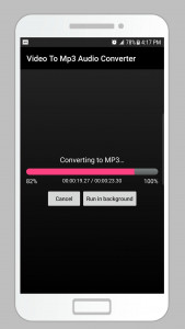اسکرین شات برنامه Video To Mp3 Audio Converter 5