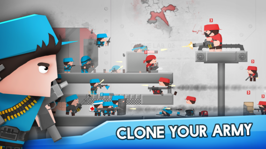 اسکرین شات 1 بازی Clone Armies - Tactical Game