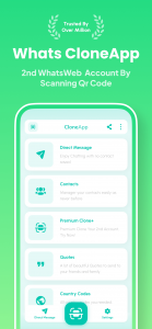 اسکرین شات 1 برنامه Clone App - Multiple Account