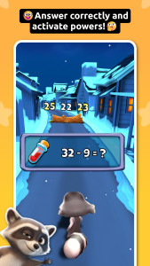 اسکرین شات 1 بازی Math Game: Toon Math